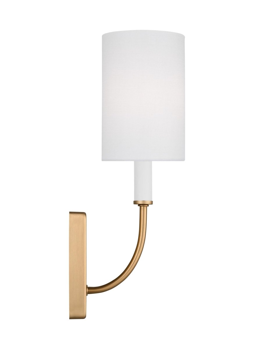 Murale Greenwich - Laiton satiné Ampoules DEL incluses by Visual Comfort Studio | Luminaires & cie