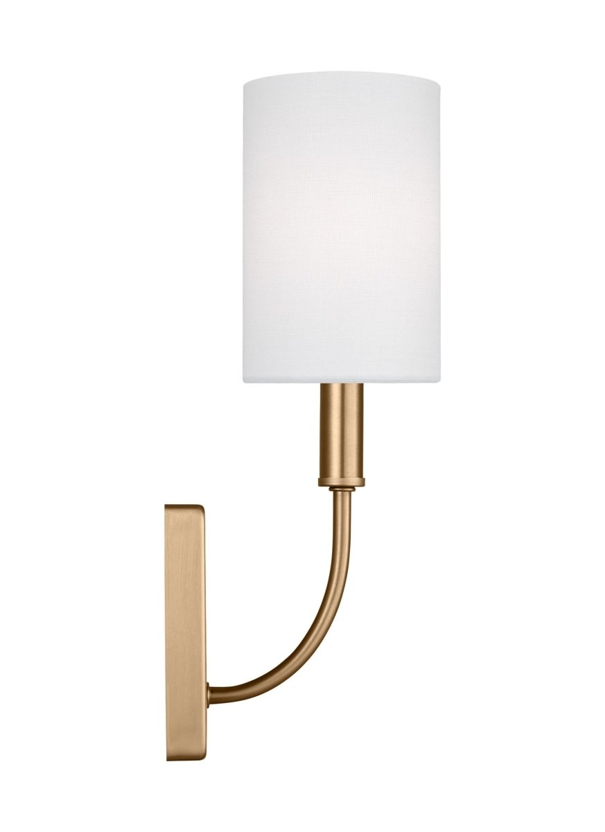 Murale Greenwich - Laiton satiné Ampoules DEL incluses by Visual Comfort Studio | Luminaires & cie