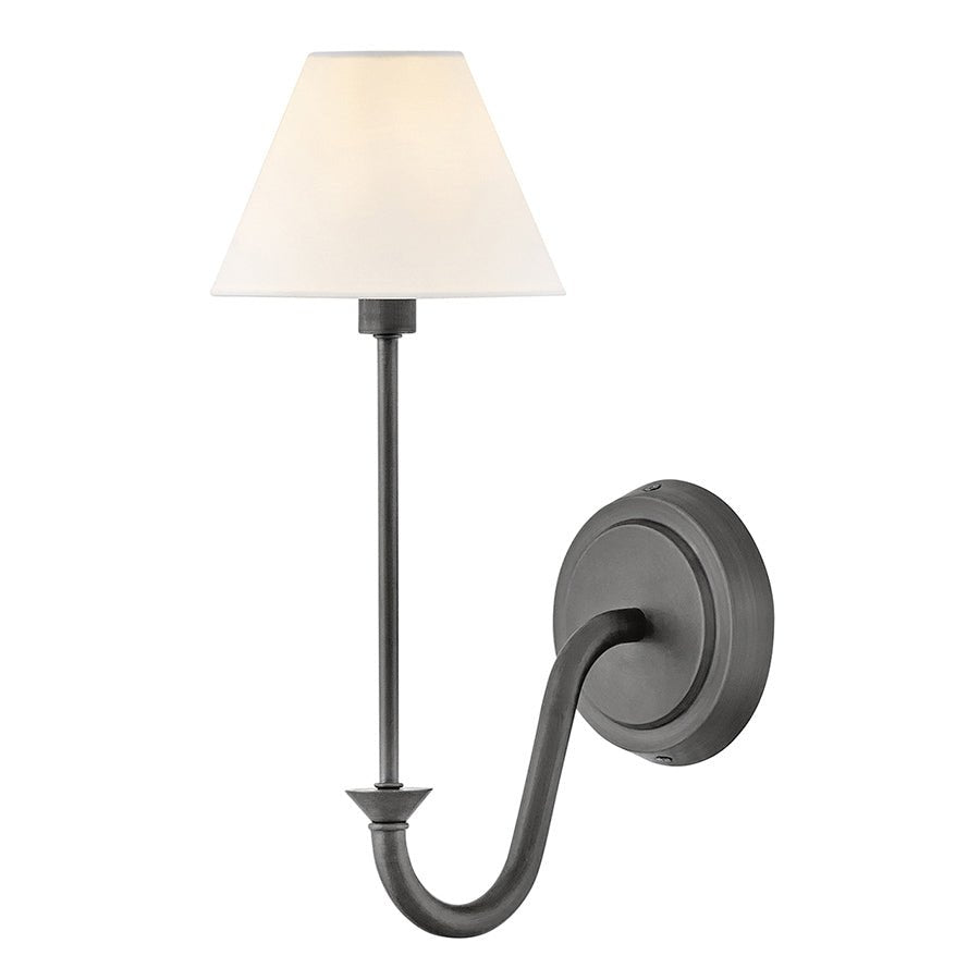 Murale Greta - Laiton noirci 6 1/4" by Hinkley | Luminaires & cie