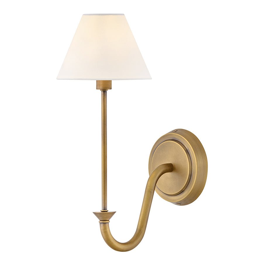 Murale Greta - Laiton patrimonial 6 1/4" by Hinkley | Luminaires & cie