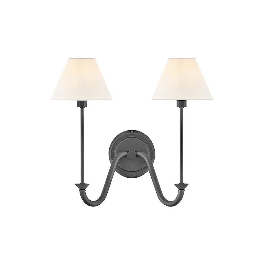 Murale Greta - Laiton noirci 16" by Hinkley | Luminaires & cie