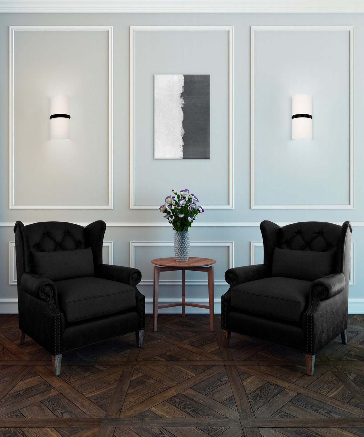 Applique murale Harrow Noir – vue 3