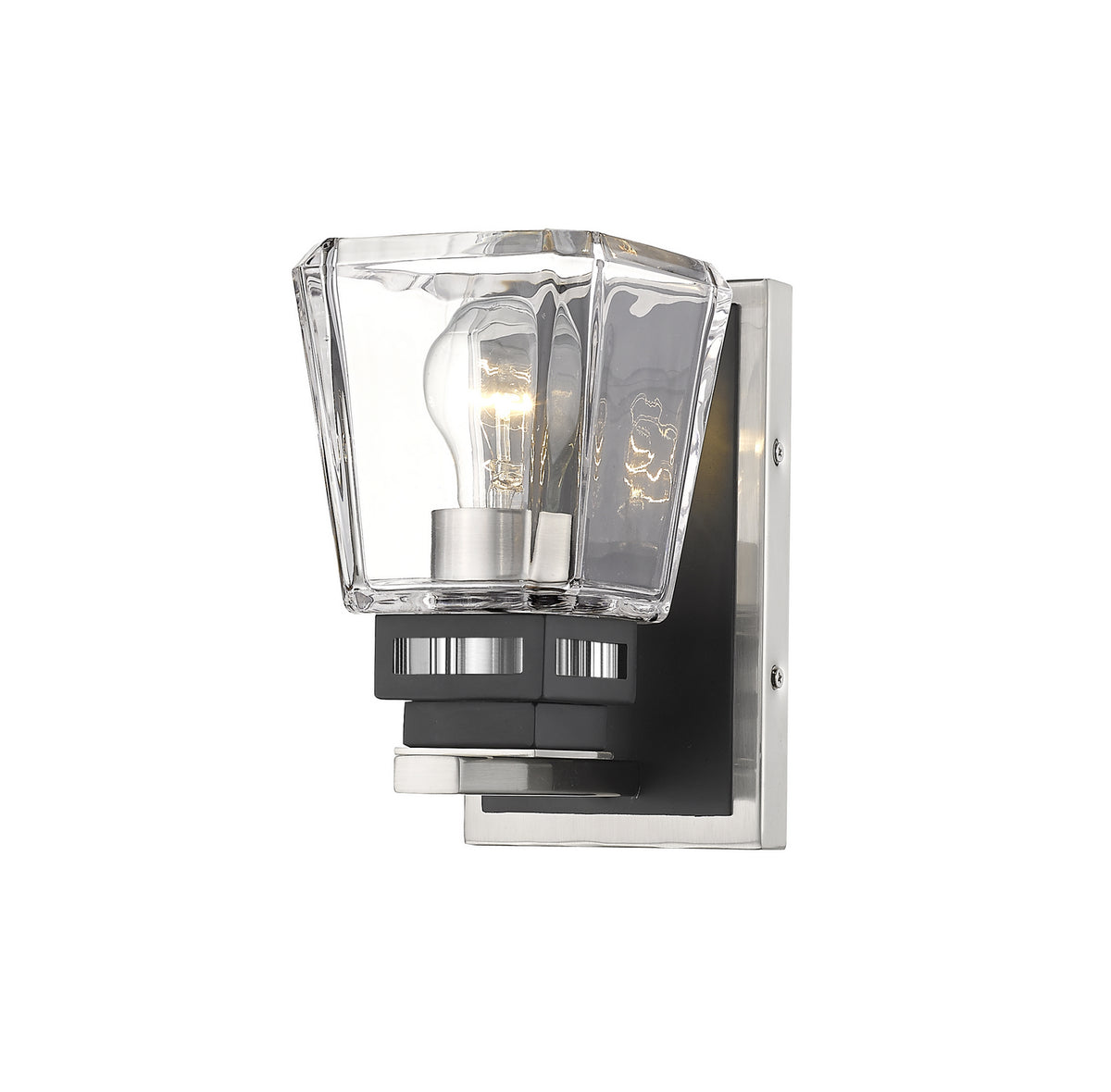 Applique murale Jackson Nickel brossé + noir mat – Z-Lite