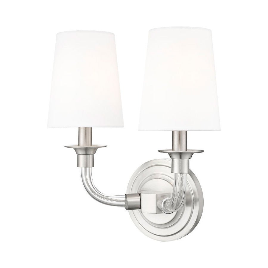 Murale Katerina - Nickel brossé 11 1/2" by Z - Lite | Luminaires & cie