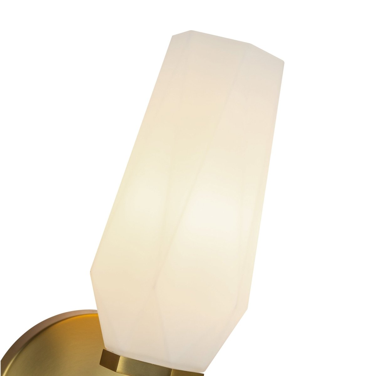 Murale Krysta - Gold - or / Verre d'Opale 10 3/4" by Alora Lighting | Luminaires & cie