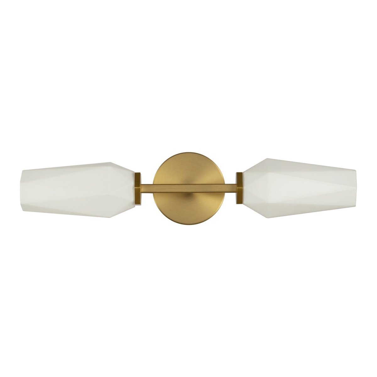 Murale Krysta - Gold - or / Verre d'Opale 20 1/2" by Alora Lighting | Luminaires & cie