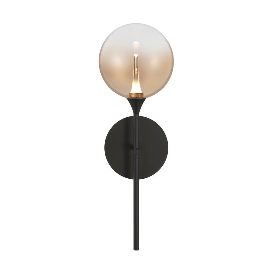 Murale Lisa - Noir mat Clair by Eurofase | Luminaires & cie