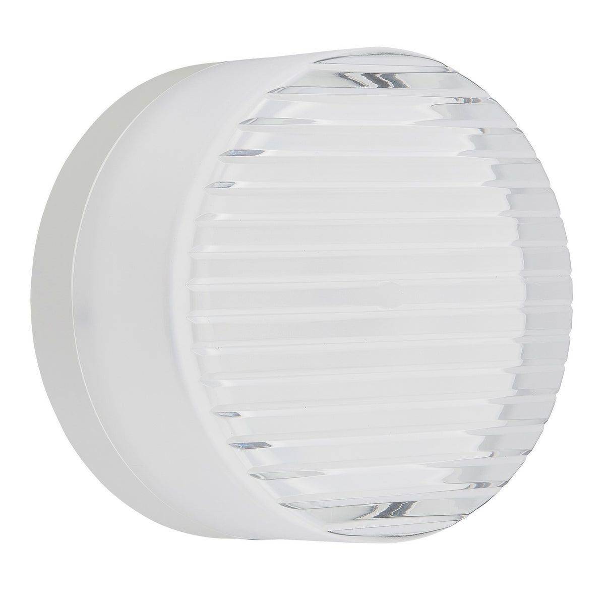 Applique murale Lucia Strié, Blanc mat, 3" – Dainolite