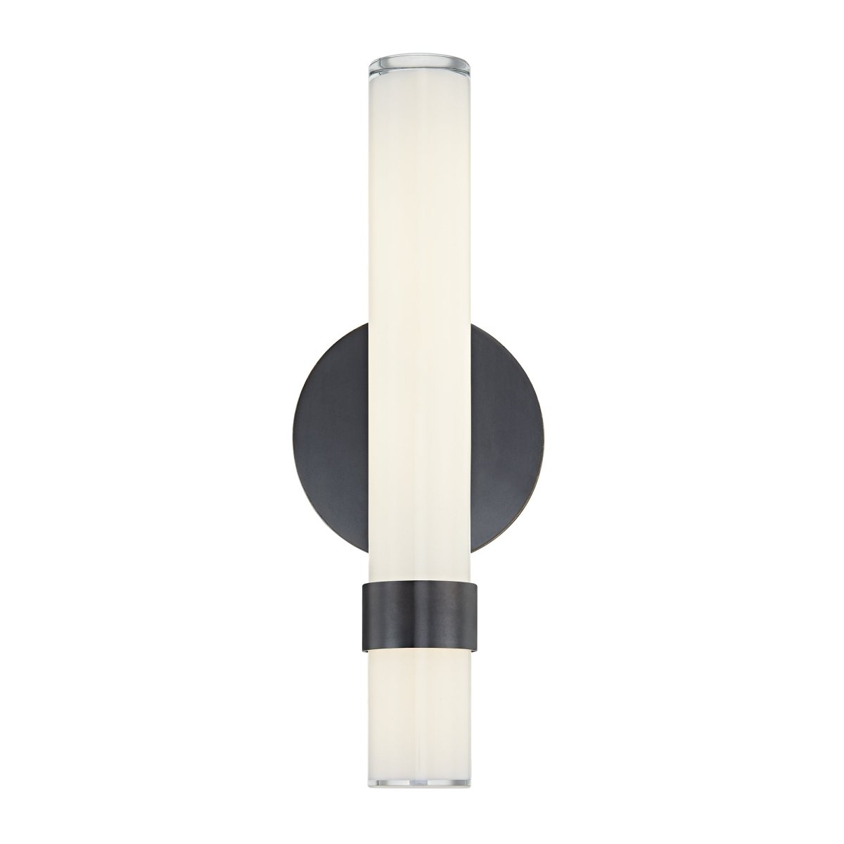 Murale Madison - Bronze urbain / opale brillante 14" by Alora Lighting | Luminaires & cie