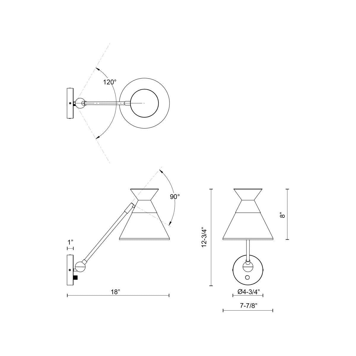 Murale Mauer - by Alora Lighting | Luminaires & cie