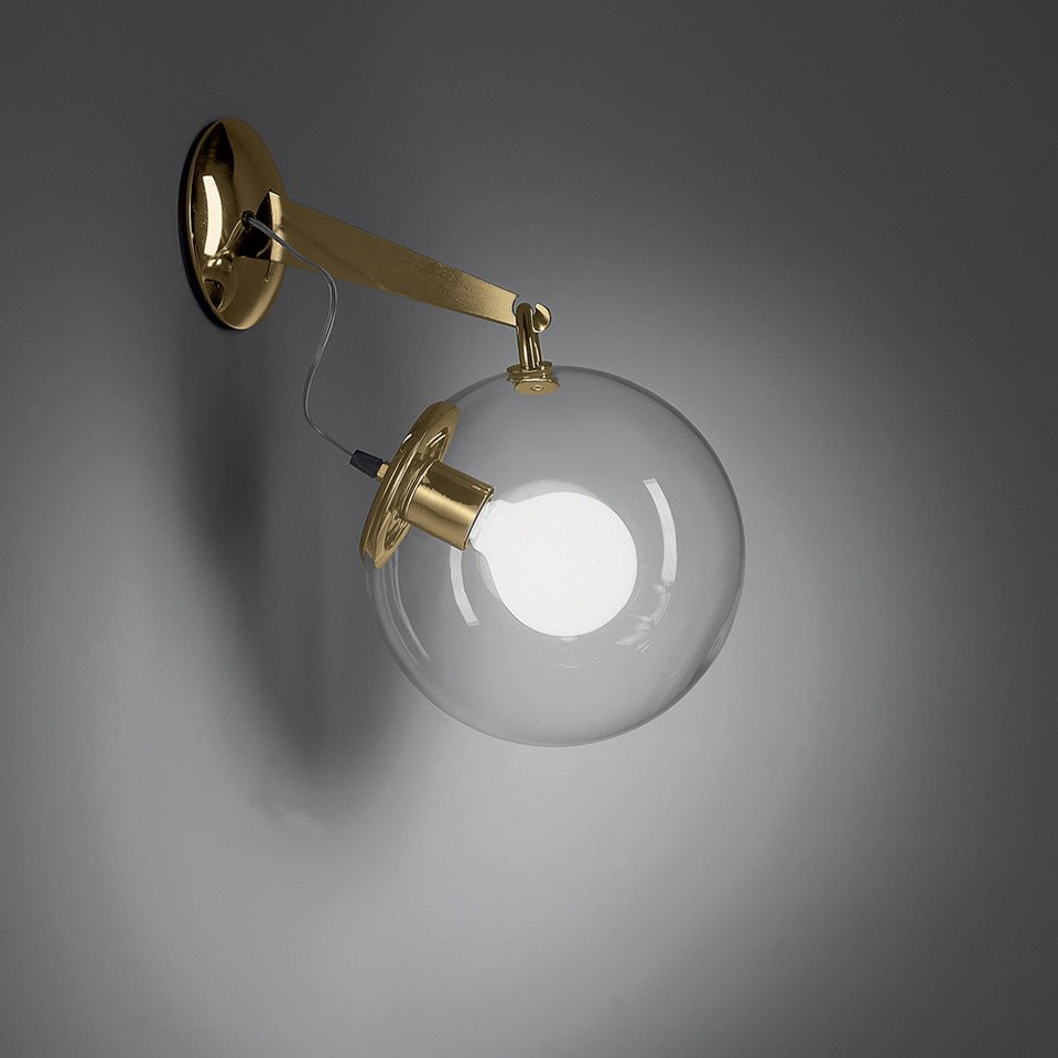 Murale Miconos - Or satiné by Artemide | Luminaires & cie