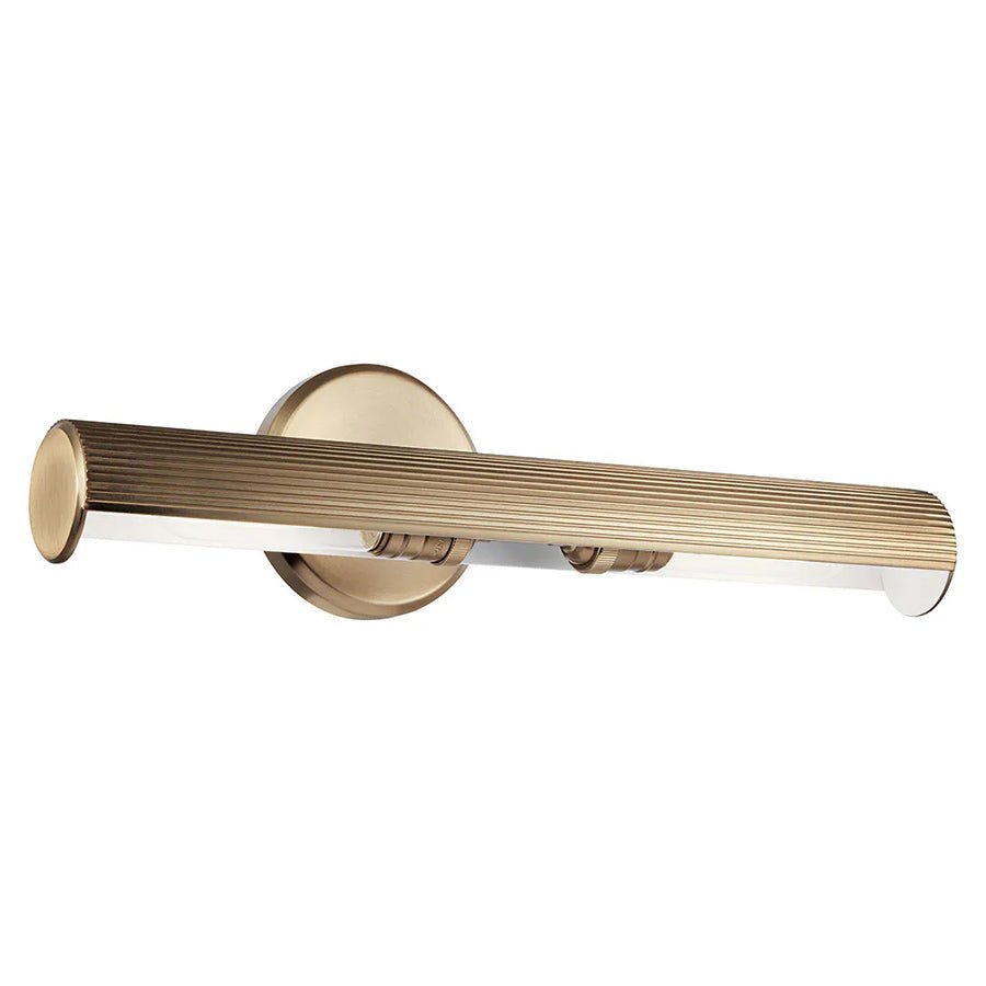 Murale Midi - Bronze au champagne by Kichler | Luminaires & cie