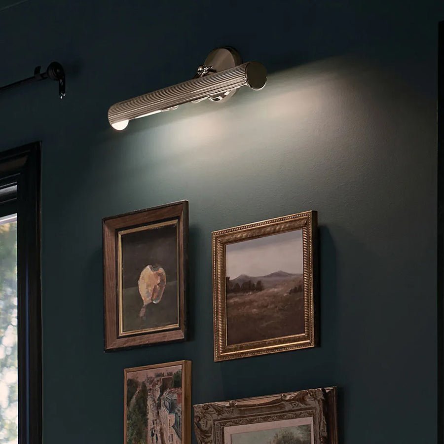 Murale Midi - Nickel poli by Kichler | Luminaires & cie