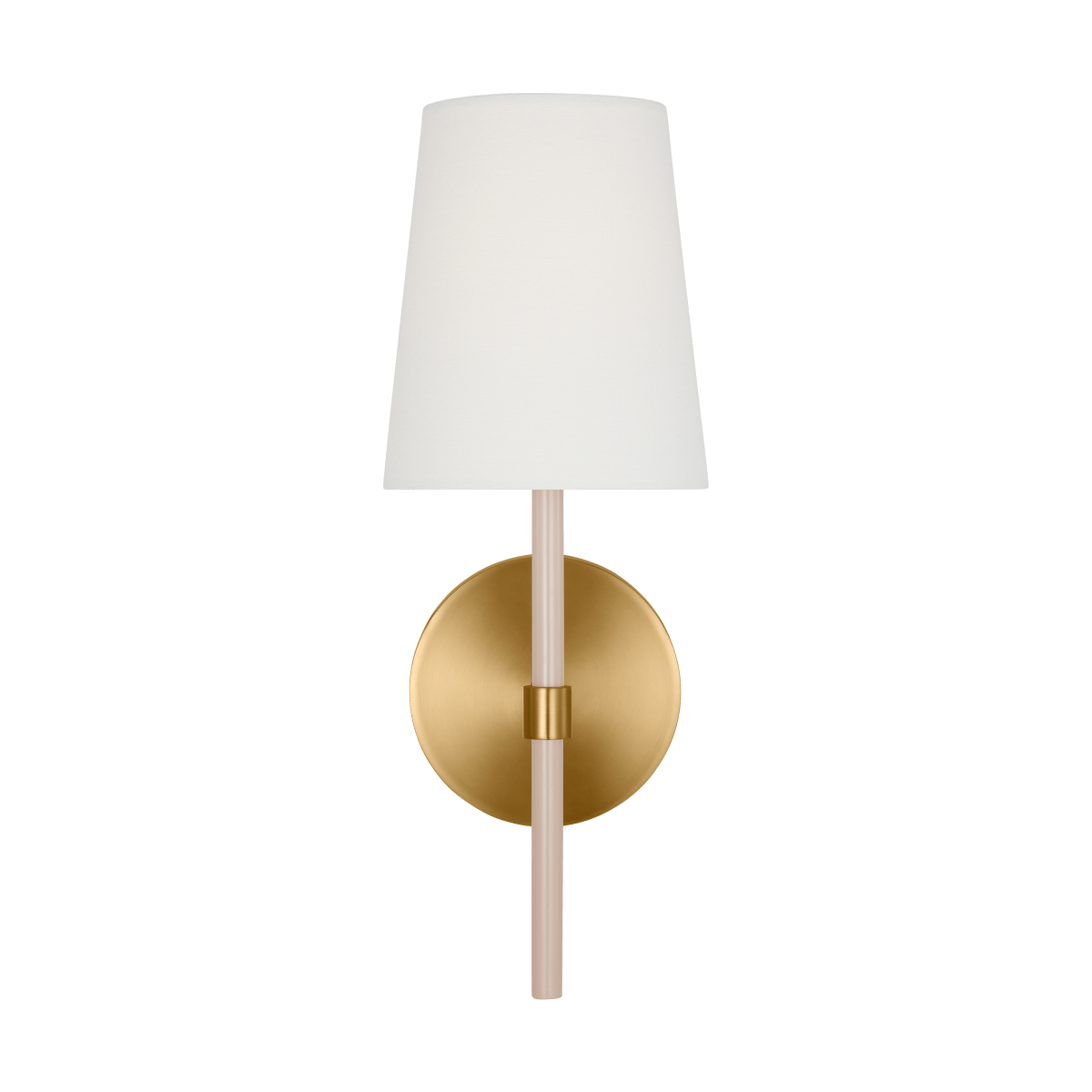 Murale Monroe - Laiton brûlé et blush 13 5/8" by Visual Comfort Studio | Luminaires & cie