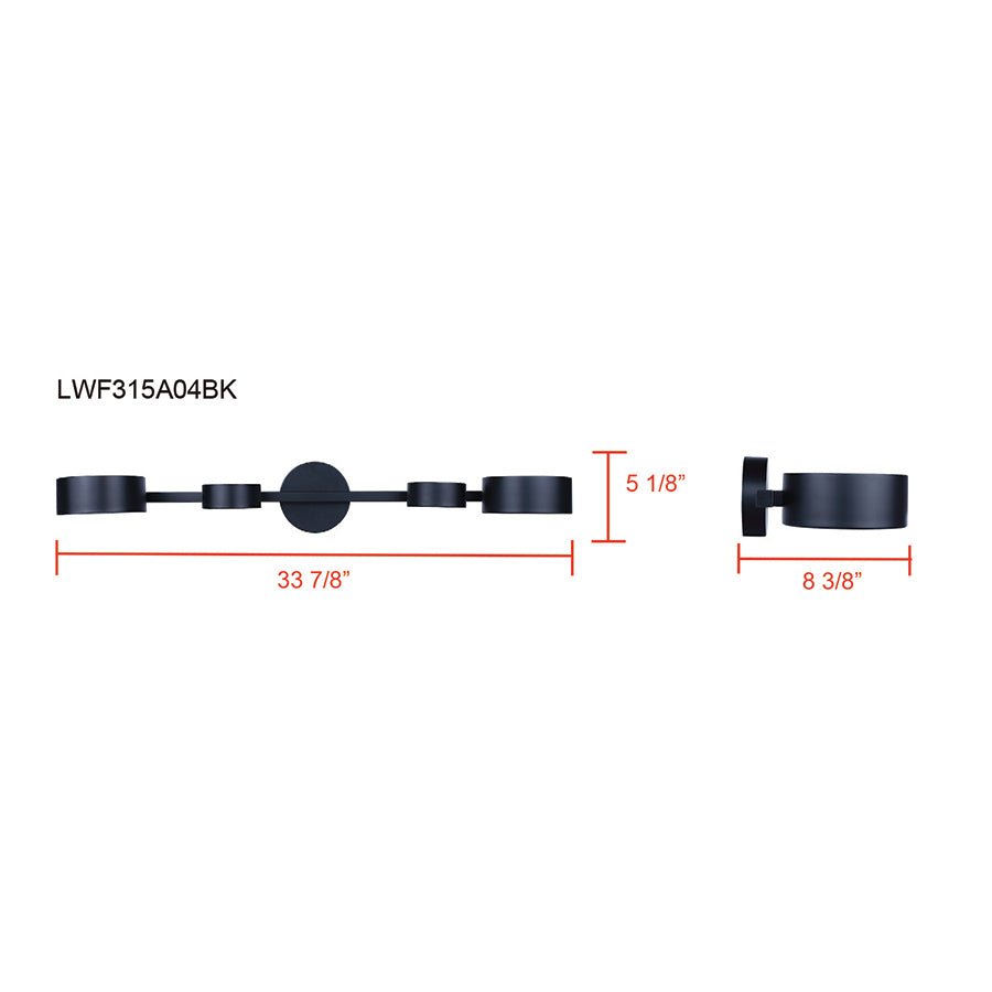Murale Montgomery - 33 7/8" by Canarm | Luminaires & cie