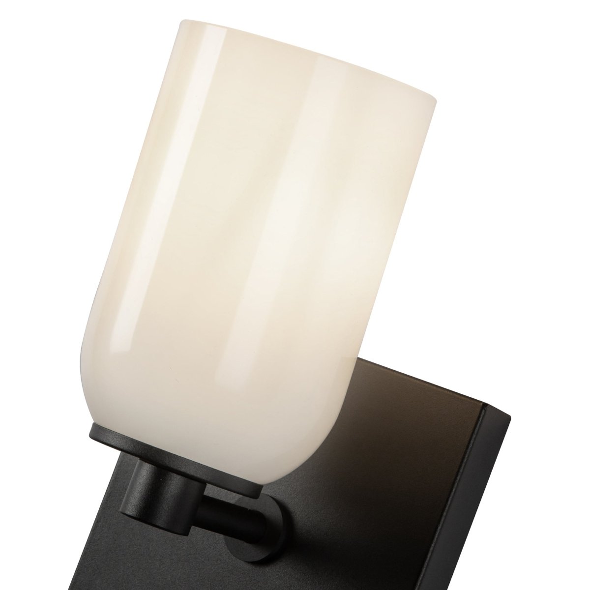 Murale Nola - Verre d'opale noir / brillant 9" by Kuzco Lighting | Luminaires & cie