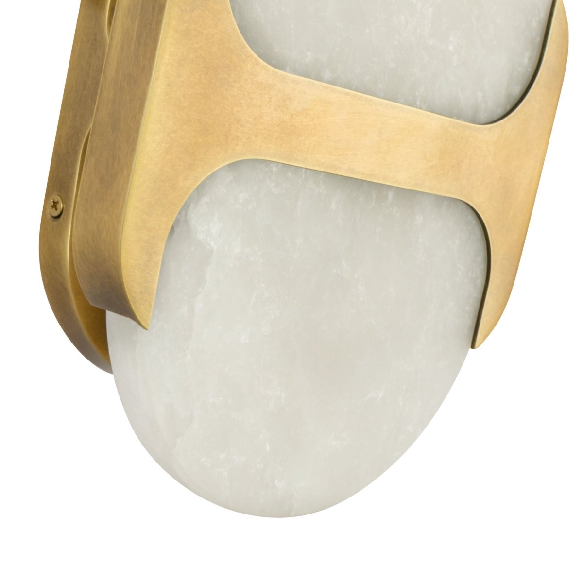 Murale Odin - Laiton / albâtre vintage 9 3/8" by Alora Lighting | Luminaires & cie