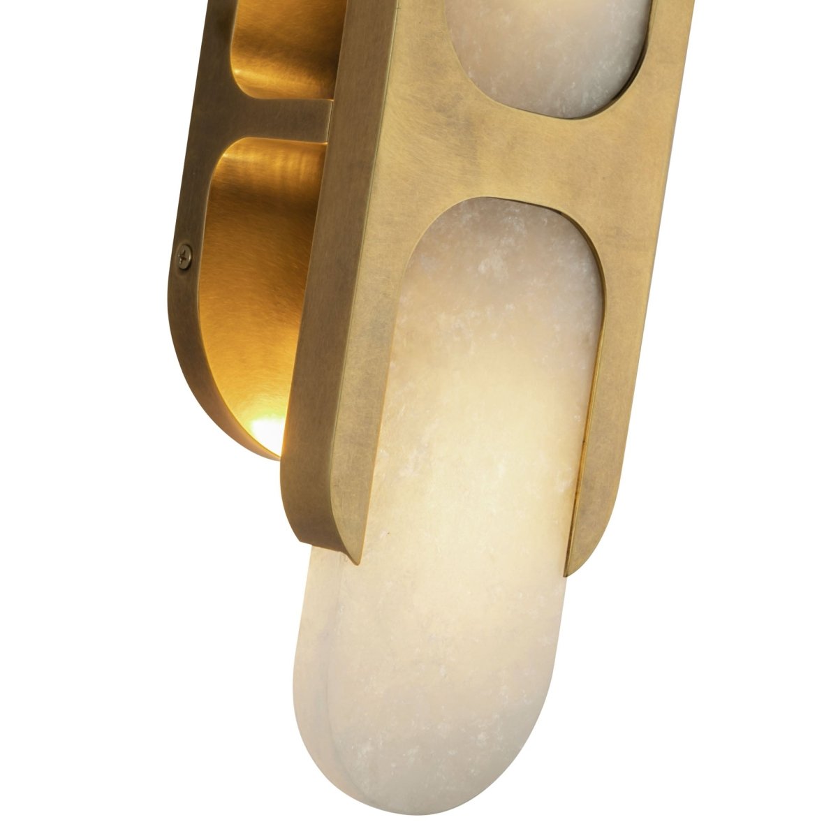 Murale Odin - Laiton / albâtre vintage 14" by Alora Lighting | Luminaires & cie