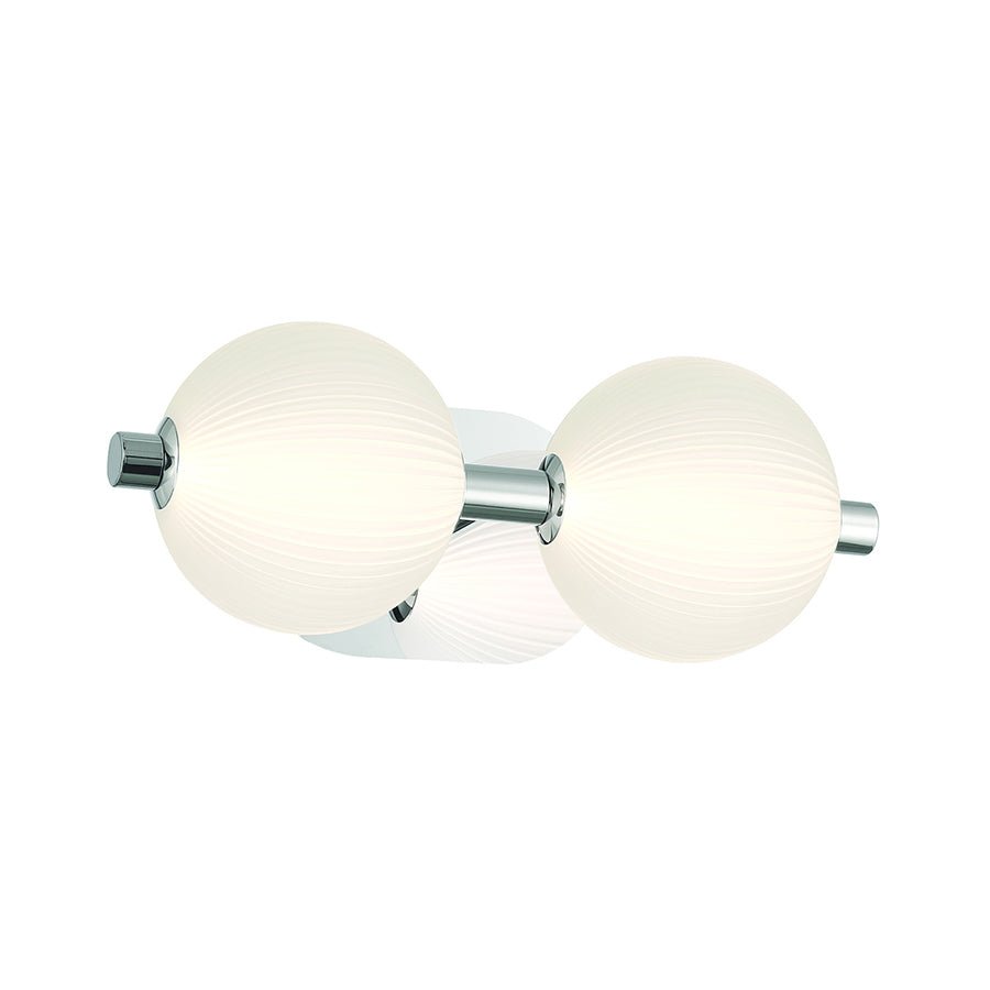 Murale Palmas - Nickel poli 15" by Eurofase | Luminaires & cie