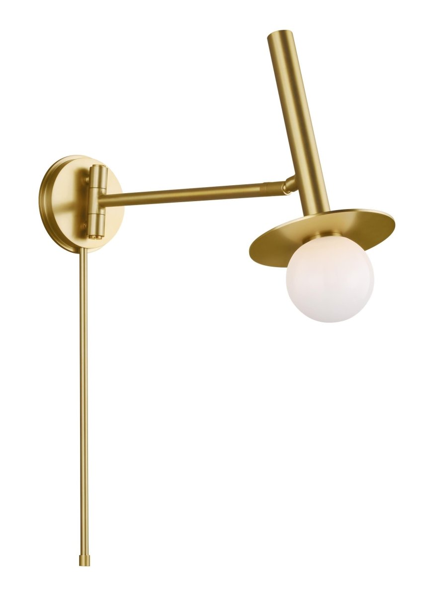 Murale pivotante Nodes - Laiton brûlé 6" by Visual Comfort Studio | Luminaires & cie