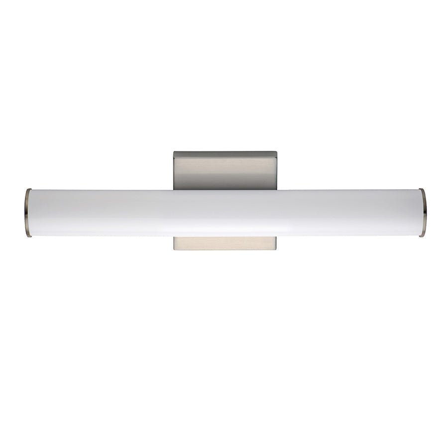 Murale Rail - Nickel satiné 18" by Maxim Lighting | Luminaires & cie