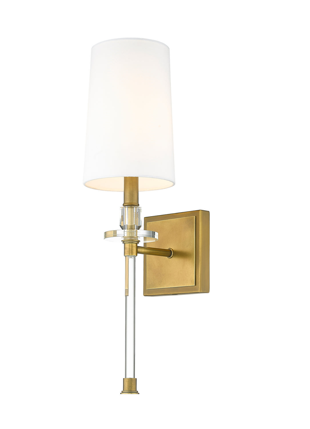 Applique murale Sophia Laiton frotté, Blanc – Z-Lite