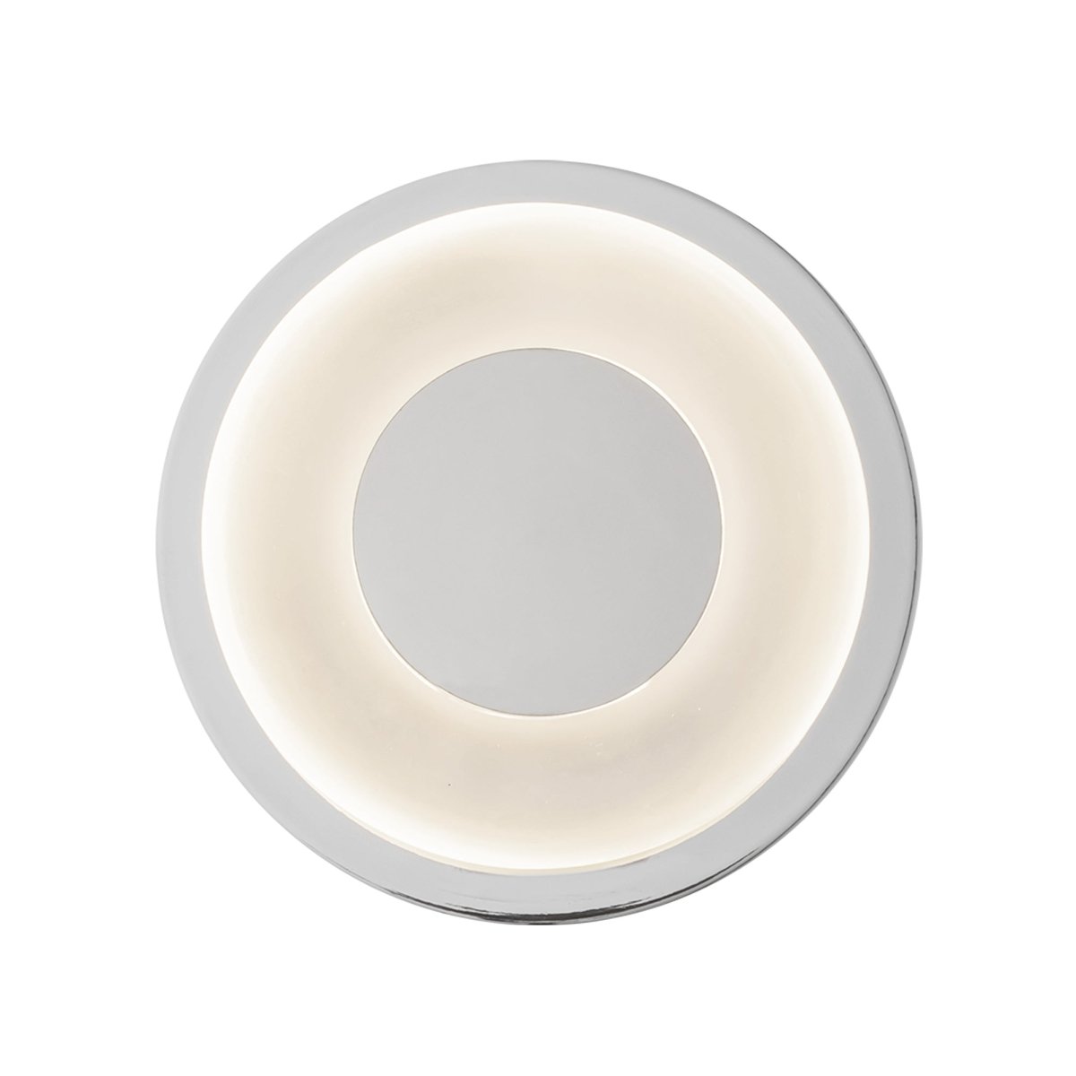 Murale Stephord - Chrome / verre givré by Kuzco Lighting | Luminaires & cie