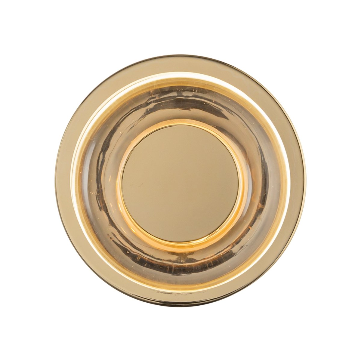 Murale Stephord - Laiton métallique / verre transparent by Kuzco Lighting | Luminaires & cie