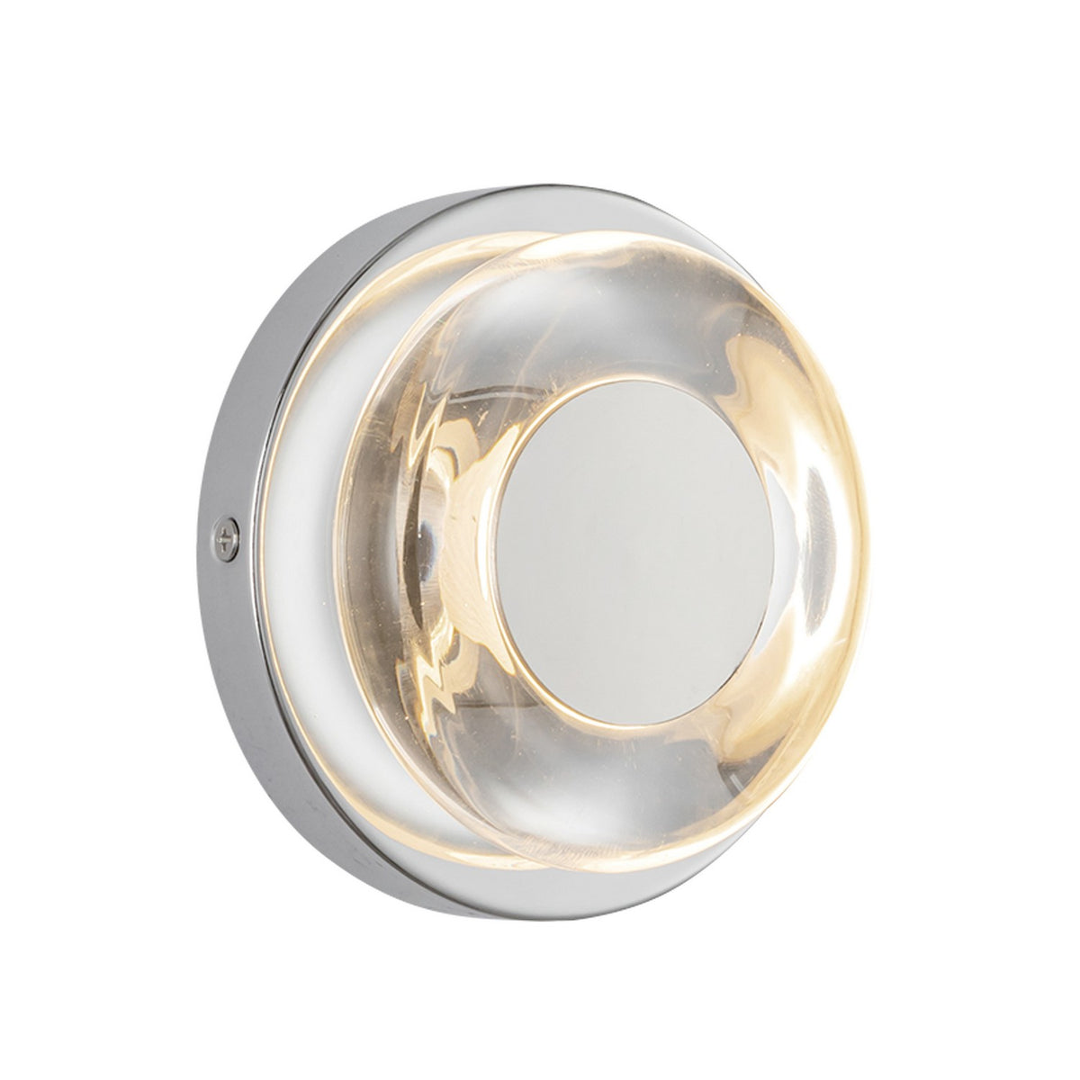 Applique murale Stephord Chrome / Transparent – Kuzco Lighting