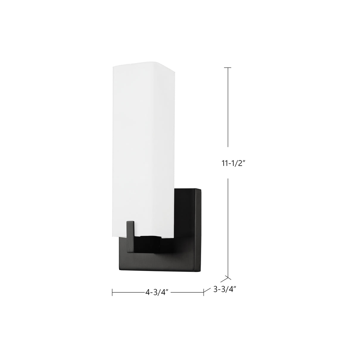 Applique murale Stratford Nickel brossé – vue 3