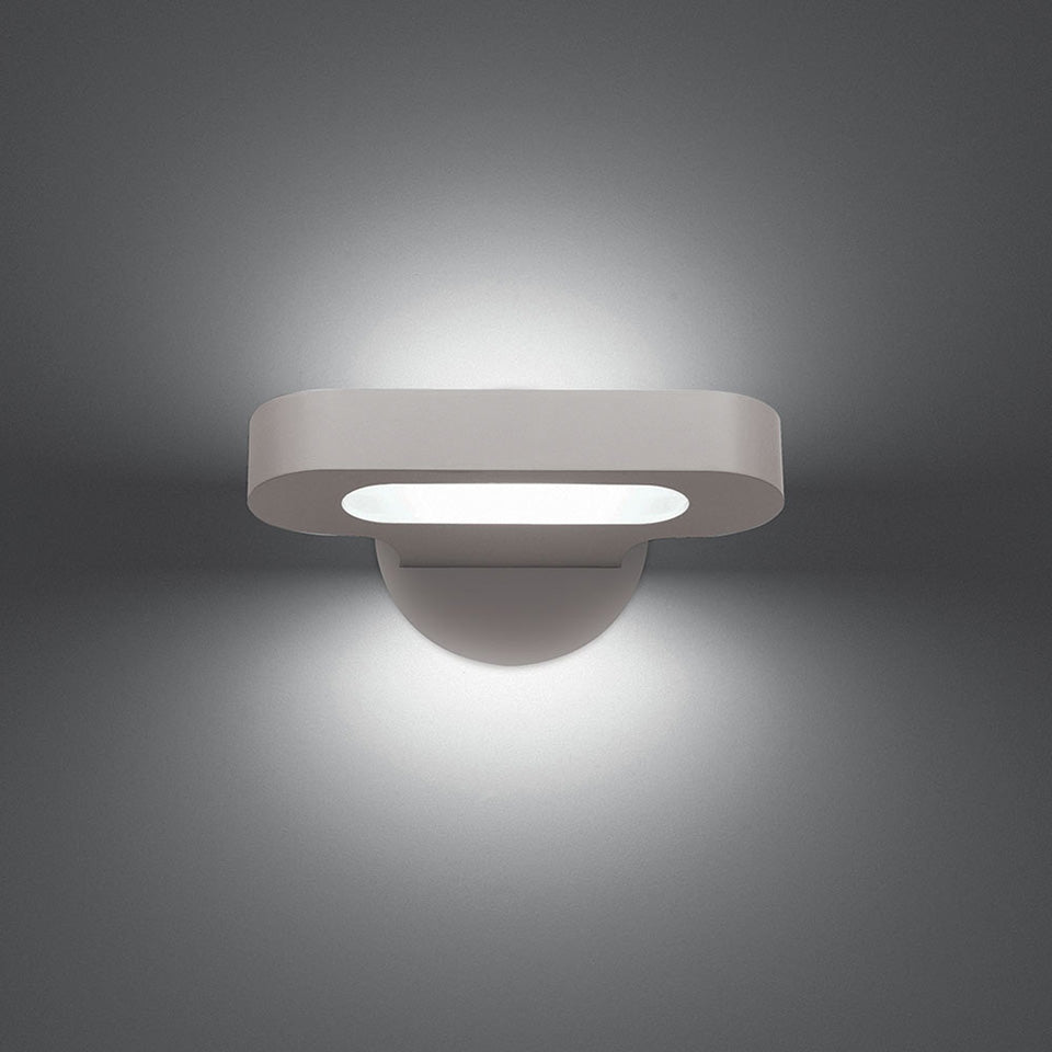Murale Talo - Argent Mini 9" DEL 3000°K by Artemide | Luminaires & cie