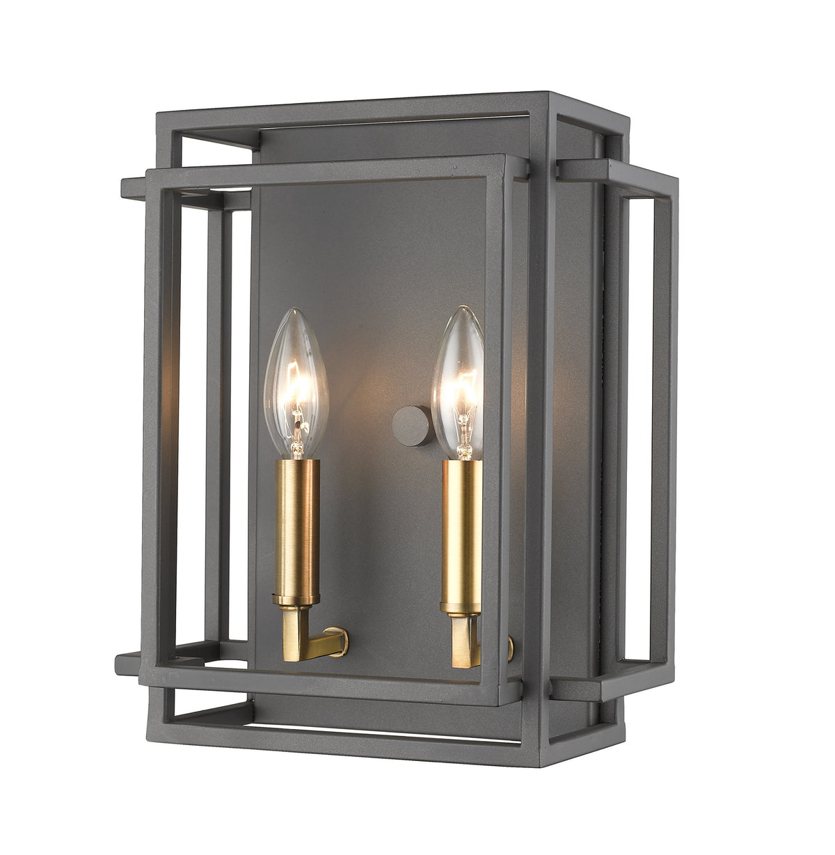 Applique murale Titania Bronze + Laiton vieilli, 10" – Z-Lite