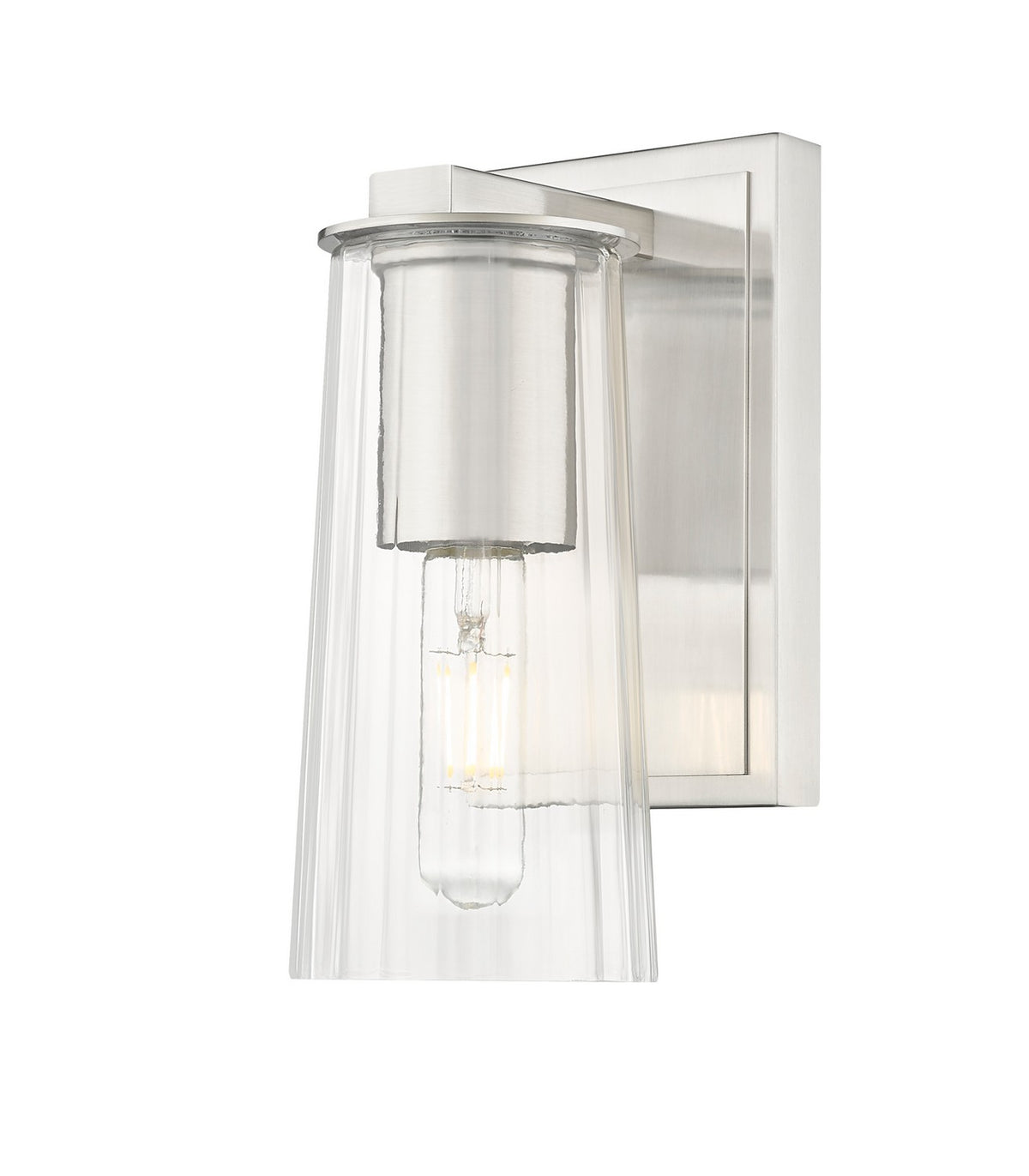 Applique murale Titus Nickel brossé, nombre ampoules 1 – Z-Lite