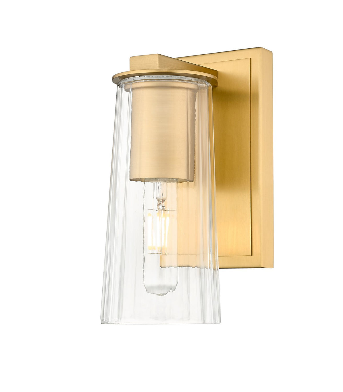 Applique murale Titus Or moderne, nombre ampoules 1 – Z-Lite