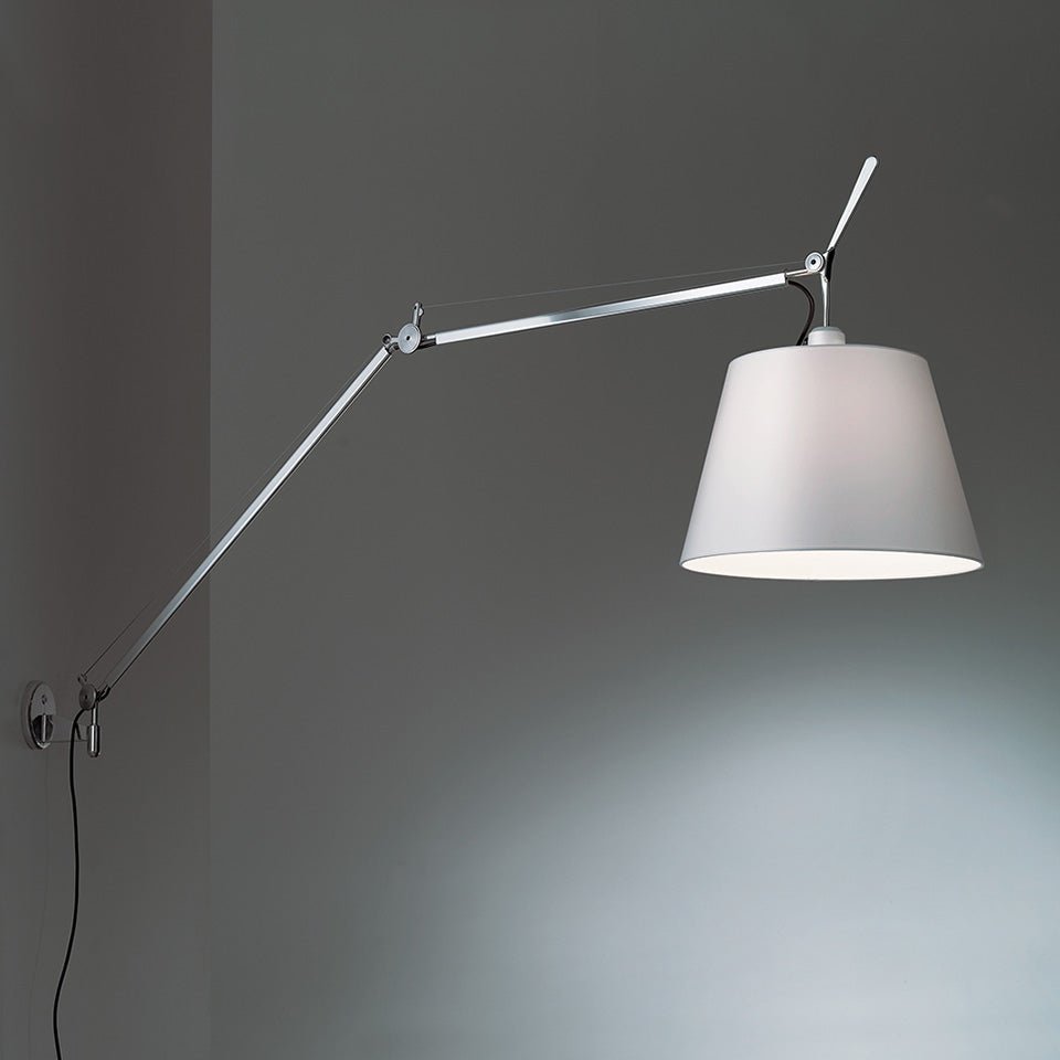 Murale Tolomeo Mega - Aluminium + AJ Fibre 12" by Artemide | Luminaires & cie