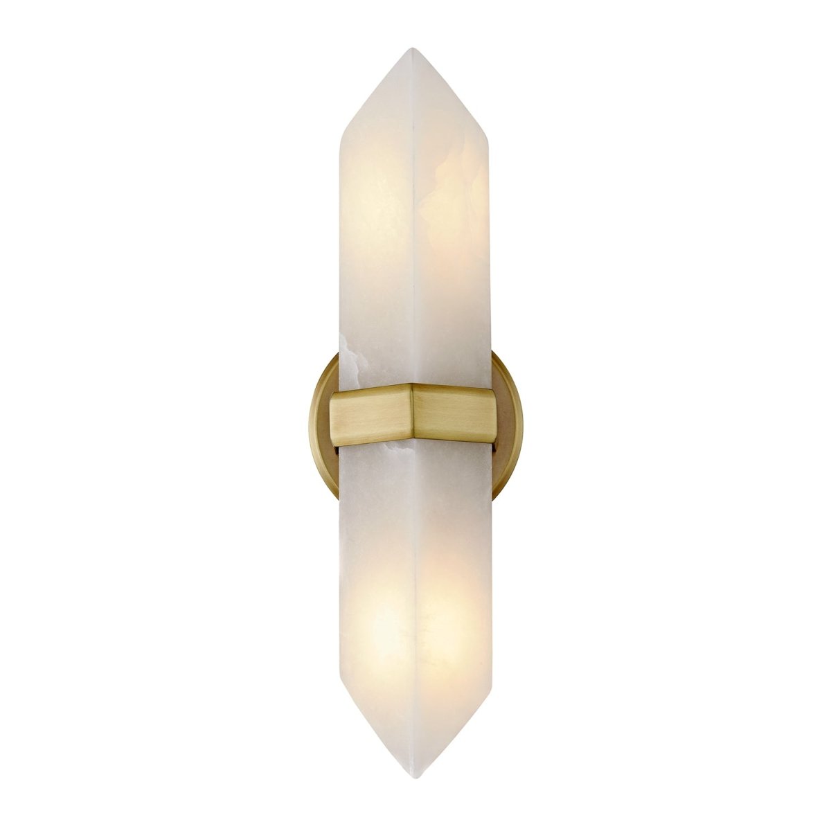 Murale Valencia - Laiton / albâtre vintage 2 by Alora Lighting | Luminaires & cie