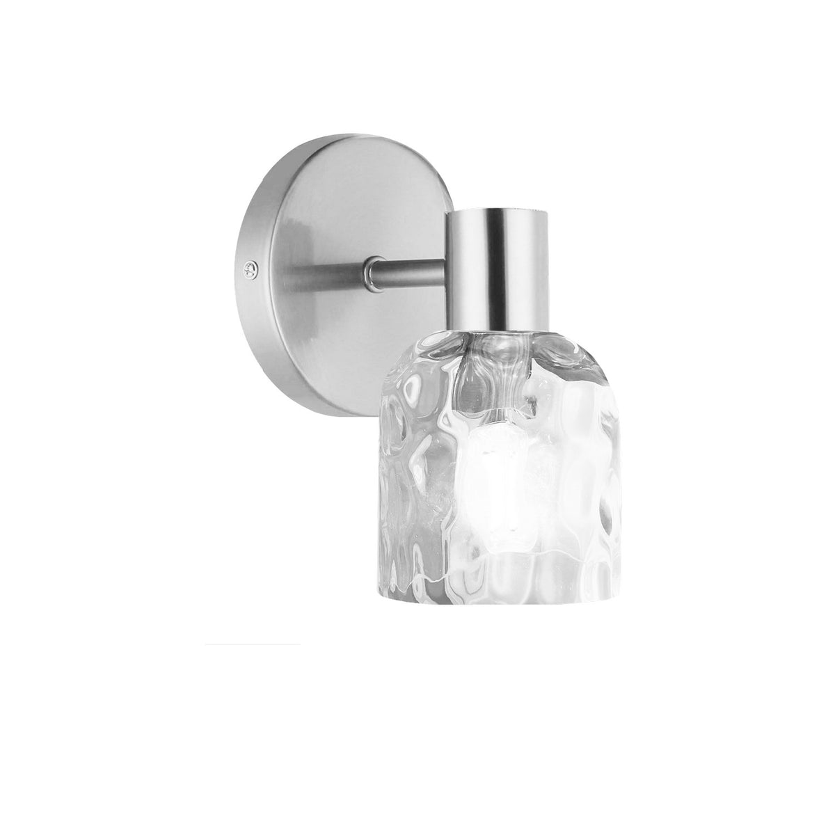 Applique murale Vallora nombre ampoules 1, Chrome poli – Dainolite
