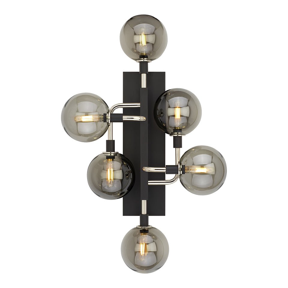 Murale Viaggio - Fumée/Nickel poli Non by Tech Lighting | Luminaires & cie