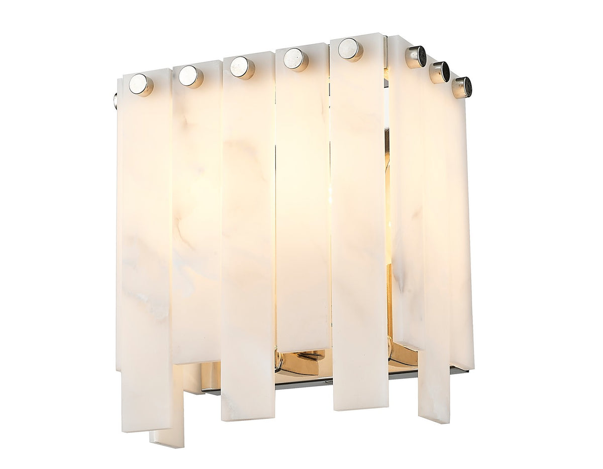 Applique murale Viviana Nickel poli, 7 1/2" – vue 2