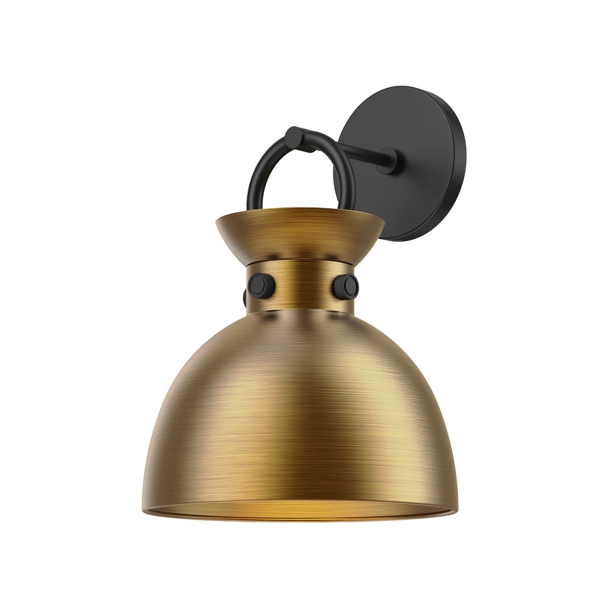Murale Waldo - Noir mat Or vieilli by Alora Lighting | Luminaires & cie