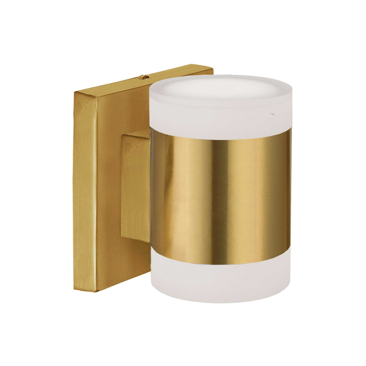 Applique murale Wilson 4 3/4", Laiton vieilli – Dainolite
