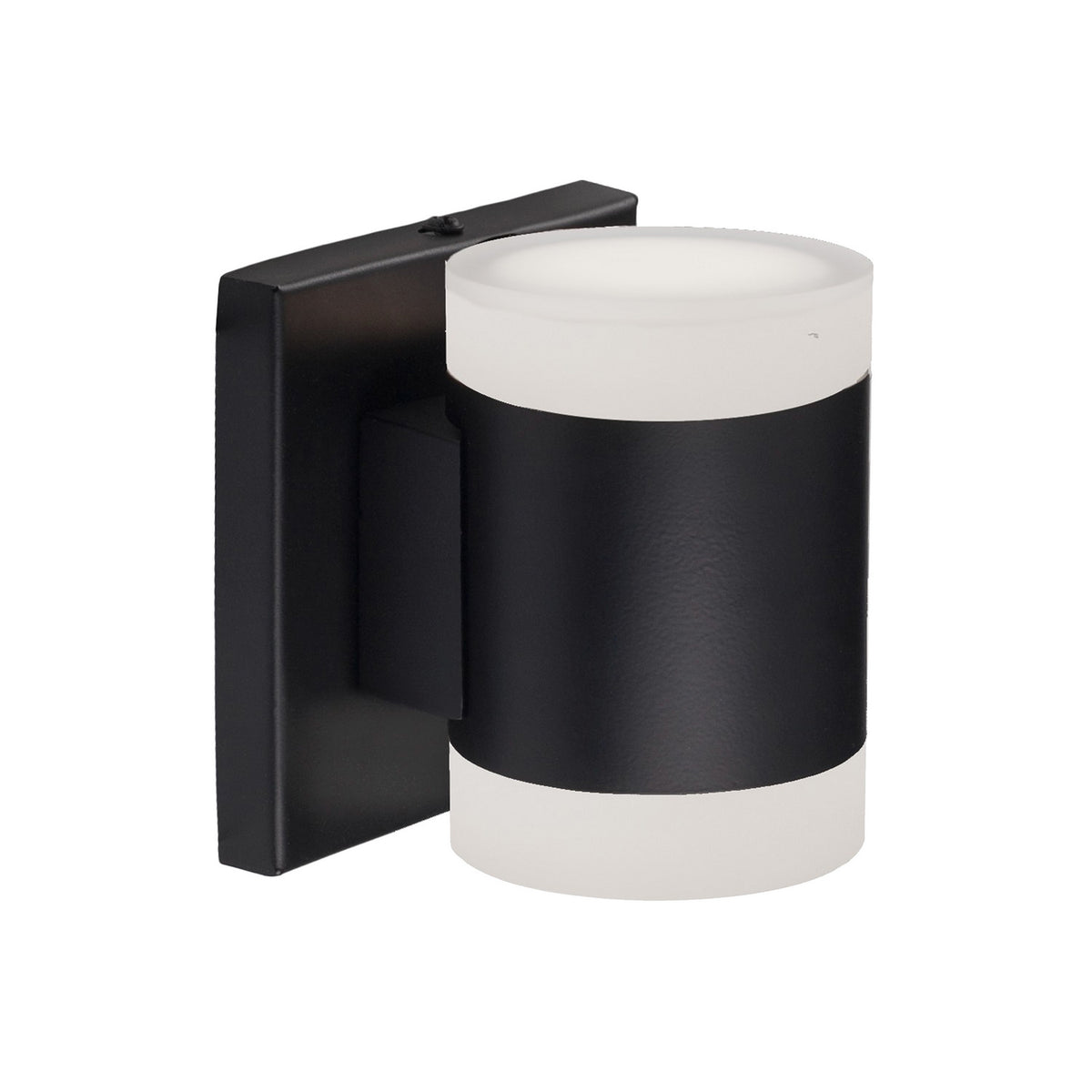 Applique murale Wilson 4 3/4", Noir mat – Dainolite