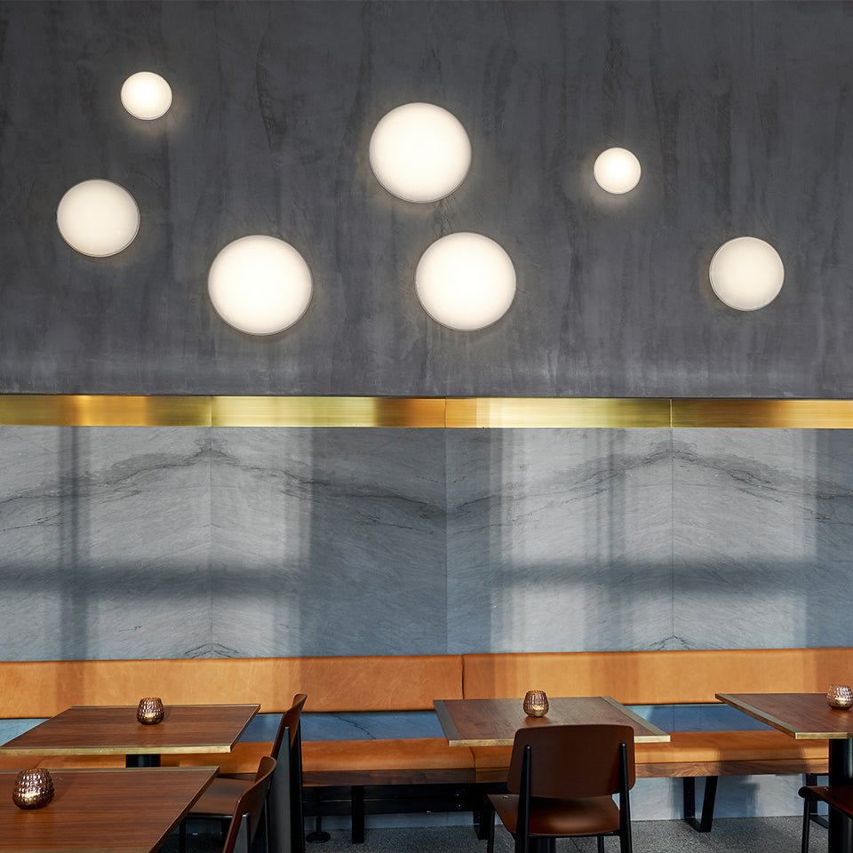 Murale/Plafonnier AJ Eklipta - 17.7" 25W DEL 3000°K (Dim 0 - 10V) by Louis Poulsen | Luminaires & cie