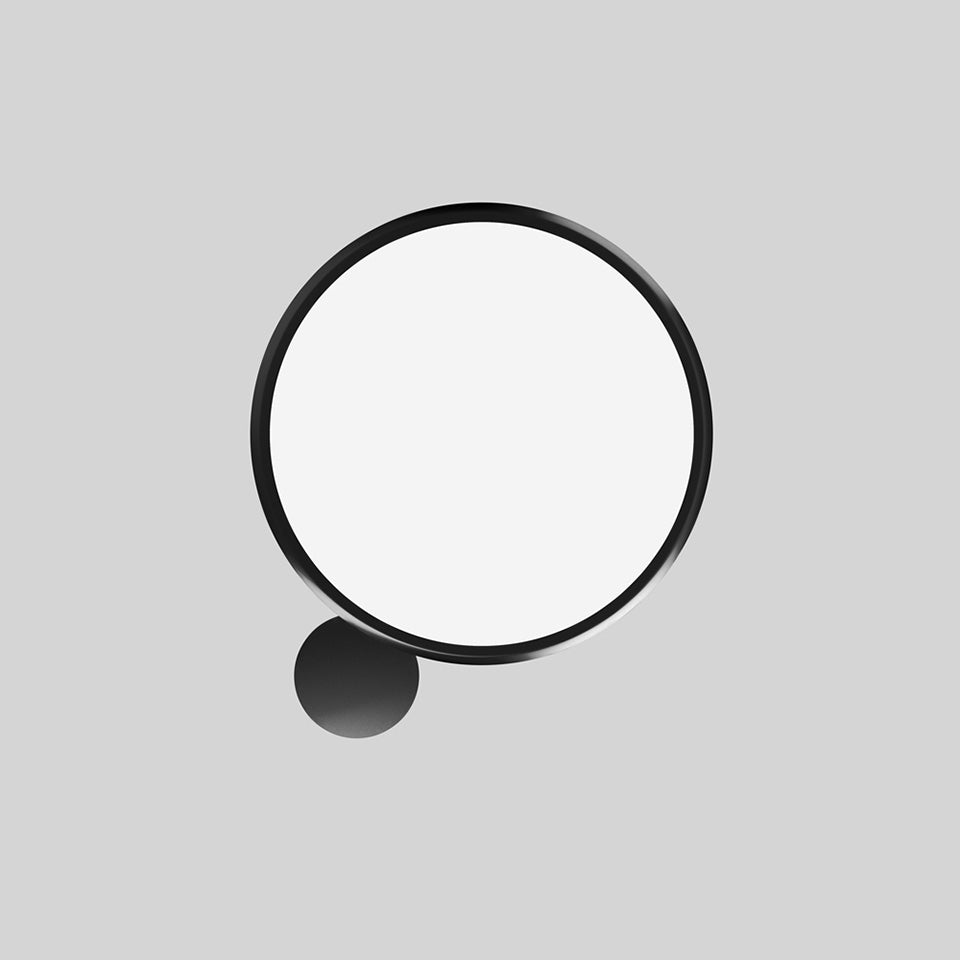 Murale/Plafonnier Discovery - Noir by Artemide | Luminaires & cie