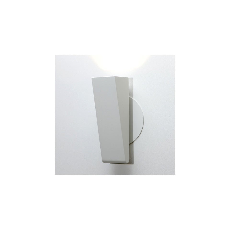 Murale/Plafonnier Extérieure Cuneo - Mini (2.5") Blanc RAL9002 3000°K by Artemide | Luminaires & cie