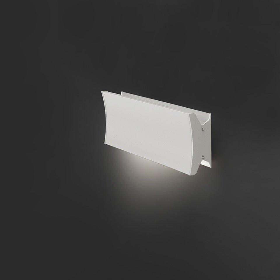 Murale/Plafonnier Lineacurve - Blanc 12" Mono / 3000°K by Artemide | Luminaires & cie