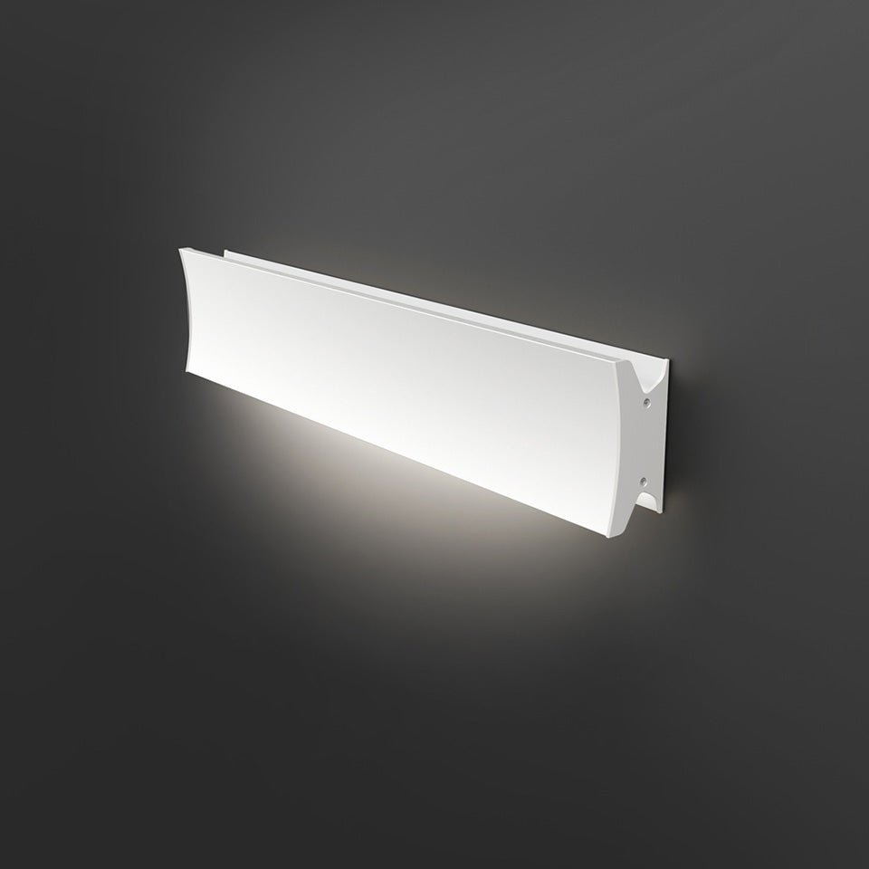 Murale/Plafonnier Lineacurve - Blanc 24" Mono / 3500°K by Artemide | Luminaires & cie