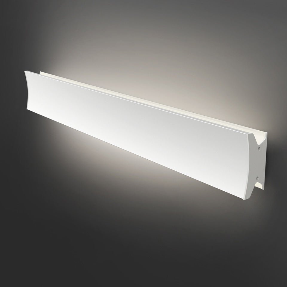 Murale/Plafonnier Lineacurve - Blanc 36" Duo / 3000°K by Artemide | Luminaires & cie