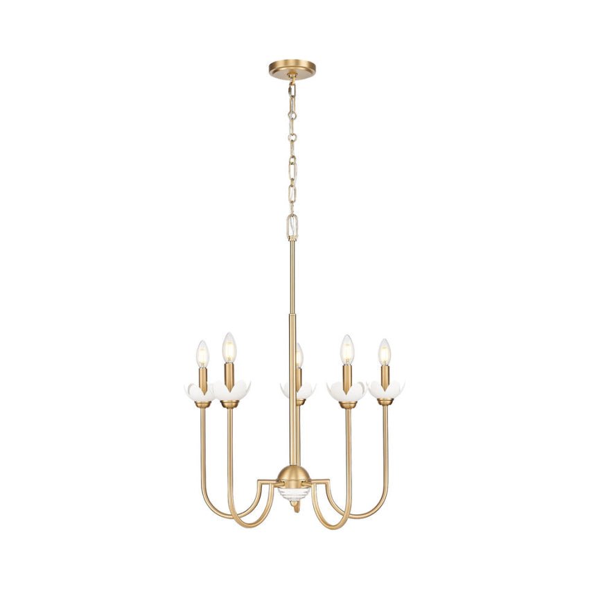 Petit Chandelier Allistair - Or moderne by Z - Lite | Luminaires & cie