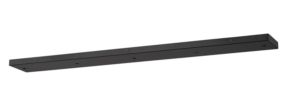 Pièce de rechange Multi Point Canopy Noir mat, 4 3/4", nombre ampoules 5 – Z-Lite